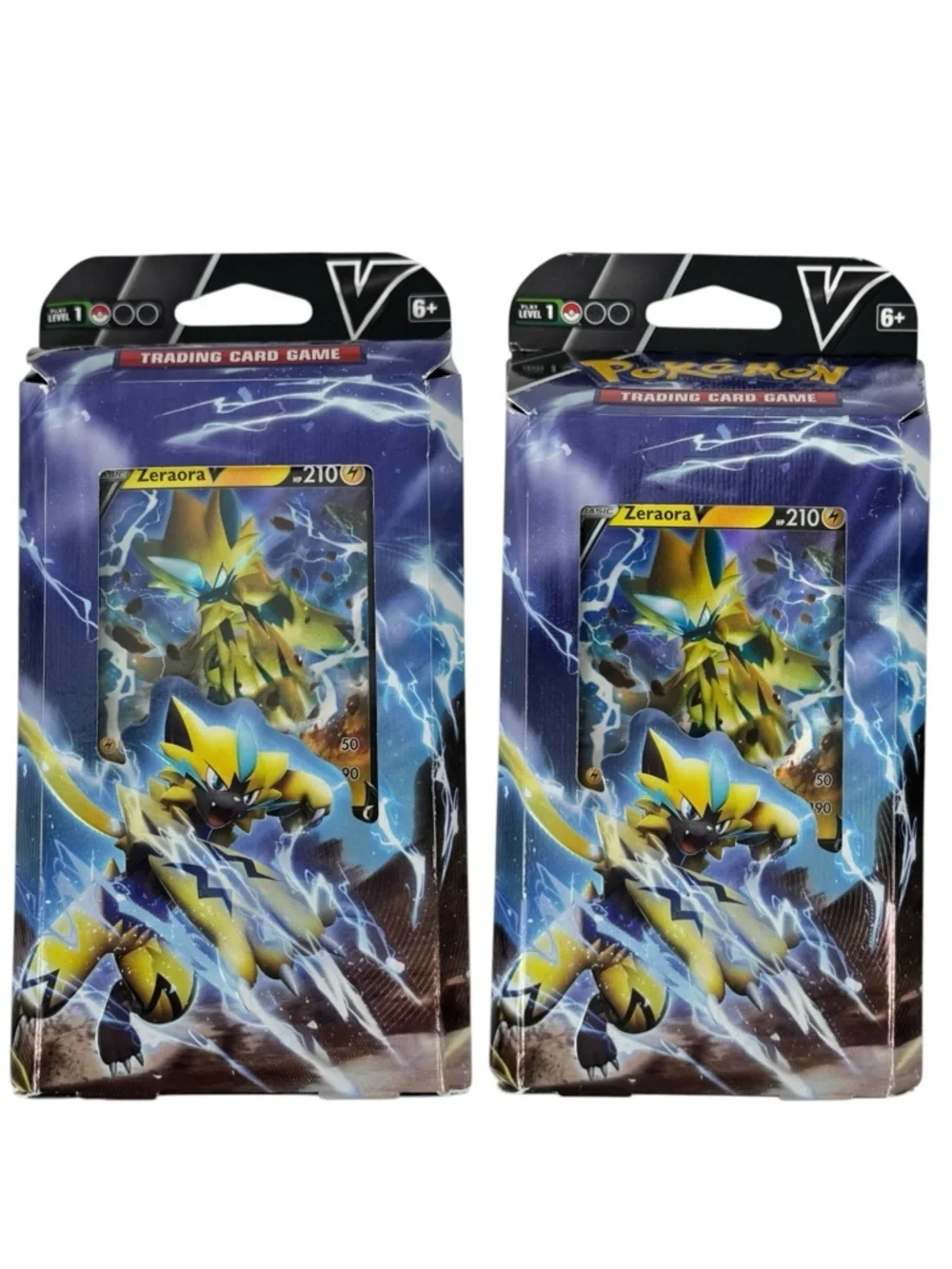 Pokémon TCG Zeraora V Battle Deck Lot of 2 Factory Sealed New Starter Deck